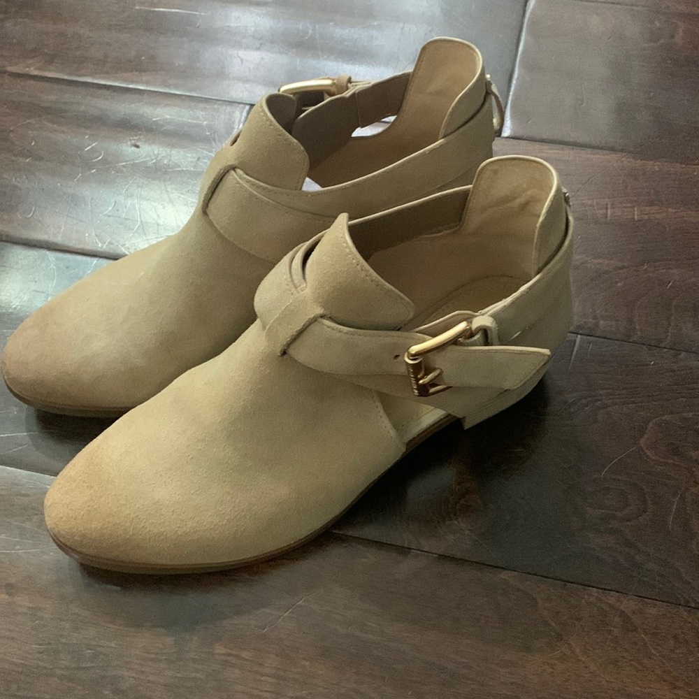Michael Kors suede booties